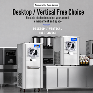 Máquina Comercial para <span class=keywords><strong>Helado</strong></span> Duro, Máquina Automática para Hacer Gelato Italiano, Estilo <span class=keywords><strong>Haagen</strong></span> Dazs, para Heladería - Product Image 2