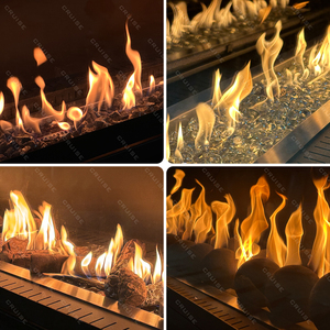 CRUISE Custom Multi-view vedere attraverso il vetro decorativo interno galleggiante TV riscaldata da parete uso domestico caminetti <span class=keywords><strong>a</strong></span> <span class=keywords><strong>Gas</strong></span> naturale - Product Image 6