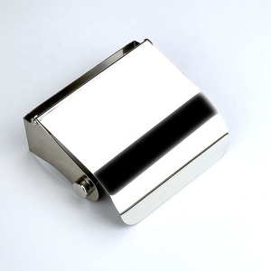 Portarotolo di <span class=keywords><strong>Carta</strong></span> <span class=keywords><strong>Igienica</strong></span> in Acciaio Inox dal Design Semplice, Montaggio a Parete con Mensola - Product Image 5