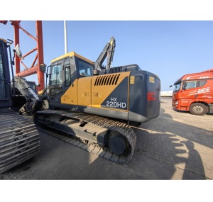 รถขุด HX220HD ขนาด <span class=keywords><strong>20</strong></span> ตัน ทนทาน พร้อมหัวต่อแบบ Quick Hitch และบุ้งกี๋สำหรับงานหนัก รุ่น HX210HD สำหรับงานก่อสร้างขนาดใหญ่ มีจำหน่าย - Product Image 6