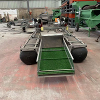 Mini machine à laver l'or portable de 6 pouces avec double moteur Honda et buse d'aspiration pour la prospection aurifère, à vendre