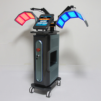 Masque infrarouge pour le traitement de l'acné du visage, éclaircissement de la peau, élimination des rides, 7 couleurs, rajeunissement de la peau, spa, PDT, machine de luminothérapie LED