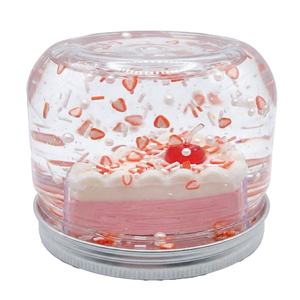 Juguetes Montessori a granel, juguete blando de comida de juguete, estilo pastel de fresa en rodajas, slime de mantequilla blanco y rosa, paquete de regalo para niños, kit de slime DIY - Product Image 2