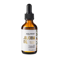 Minyak Jojoba Organik Murni 100% (Biji) Cold Pressed, Pelembap Anti-Kerut untuk Perawatan Kulit & Rambut, Menghilangkan Lingkaran Hitam