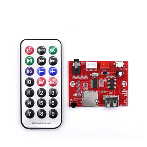 La Placa de decodificación Bluetooth de salida de fábrica admite tarjeta TF y módulo receptor inalámbrico de decodificación USB con Control remoto - Product Image 1