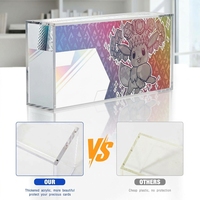 Étui de protection TCG en acrylique moderne avec protection UV, pré-assemblé pour boîte de collection Ultra Premium Prismatic Evolutions