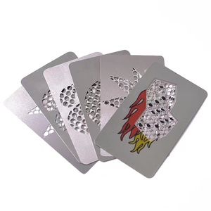 บัตรธุรกิจโลหะสเตนเลสสตีลแบบกำหนดเอง บัตรโลหะชุบเงิน - Product Image 5