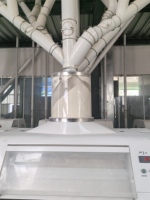 Nouvelle conception de moulin à farine de blé électrique avec moteur et technologie de pointe, haute capacité, usine de mouture