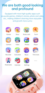 Nuovissimo Orologio per <span class=keywords><strong>Bambini</strong></span> M003 Multifunzionale con Pedometro, Musica, Storie, Apprendimento, Puzzle e Sveglia - Product Image 5