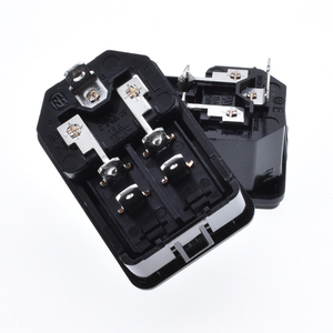 คุณภาพสูง IEC 60320 <span class=keywords><strong>C14</strong></span> ชายแผงขั้วต่อปลั๊ก AC ซ็อกเก็ต rocker สวิทช์ 3 Pins สําหรับอุปกรณ์การแพทย์ - Product Image 2