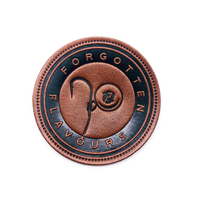 Chapeau en cuir de qualité personnalisée Patch Étiquette en cuir gaufré Patchs en cuir