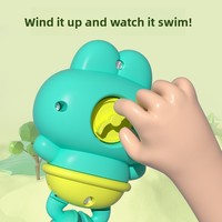 YD TOYS Jouet de bain grenouille en plastique ABS sûr pour bébés de 0 à 24 mois, livraison directe transfrontalière, livraison gratuite