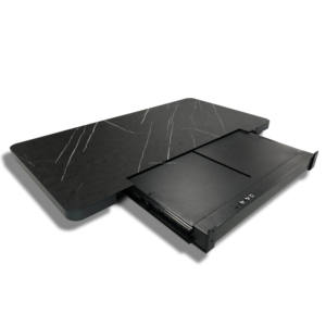 Meuble TV laser <span class=keywords><strong>UST</strong></span> motorisé avec plateau coulissant pour projecteur à ultra courte focale, plateau rétractable automatiquement - Product Image 1