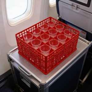 Diviseur de verres à vin rouge en PP, support à verres à vin spécial aviation, porte-gobelets en plastique pour porte-gobelets d'avion, lot de 5/2/10 pièces - Product Image 3