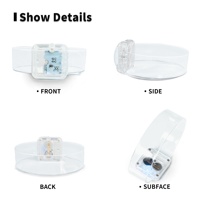 Bracelet Blink Festival Console Lumière Connectée Son Par Mouvement Activé Chaussures Stick Glow led bracelet