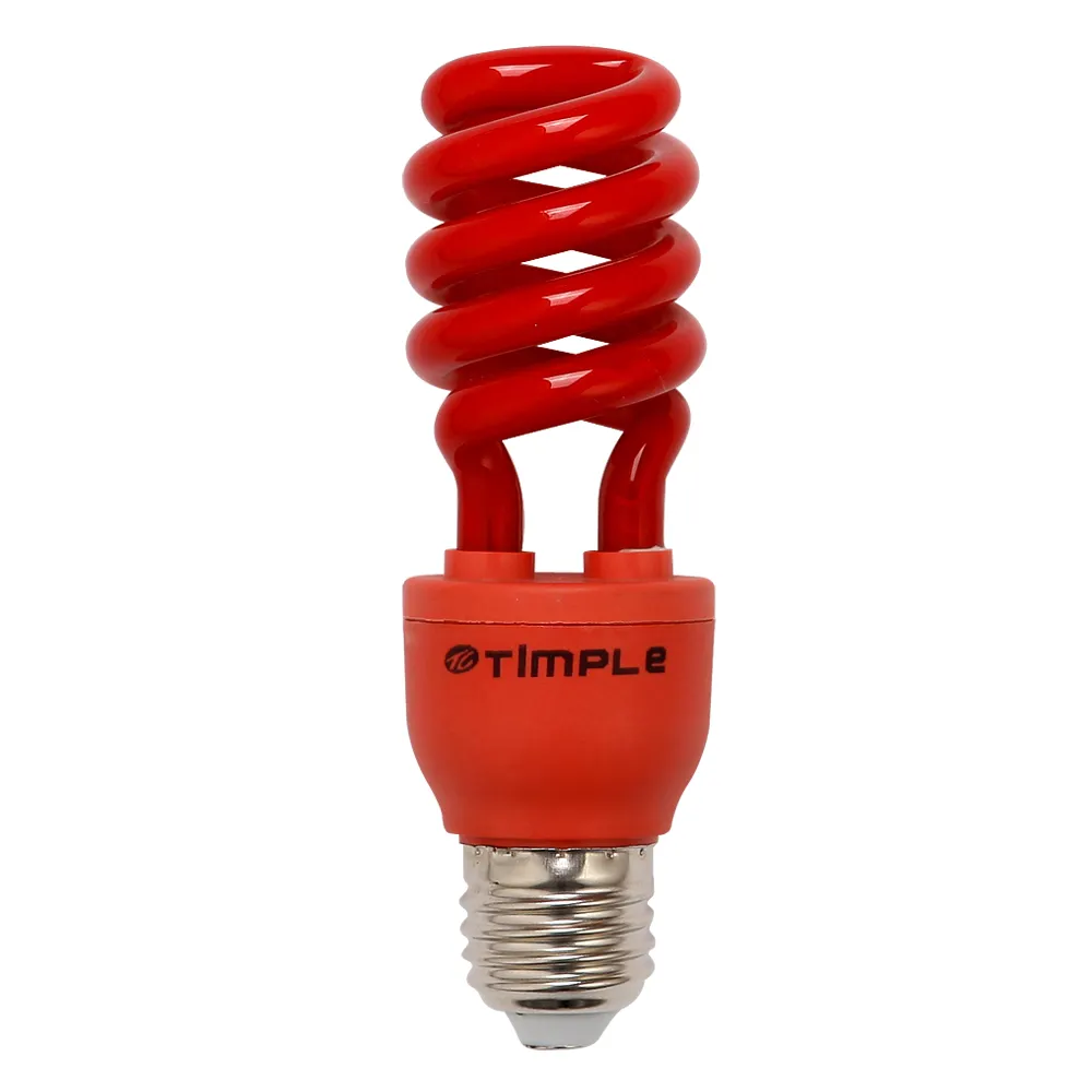 Hangzhou Timple manufacturers CE certificated 24w half spiral cfl energy saving light bulb energy saver lamp