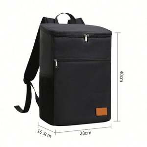 Bolsa Térmica Aislada a Prueba de Fugas para Entrega de Alimentos, Bolsa de Picnic Grande, Mochila Térmica para Almuerzo, Bolsa Refrigerante Suave de Oxford - Product Image 6