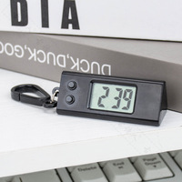 Einfache Tragbare Anpassbare Farbige LED Digitale Wanduhr Modernes Design Multifunktionale Funktionen Datumsanzeige für Absolventen