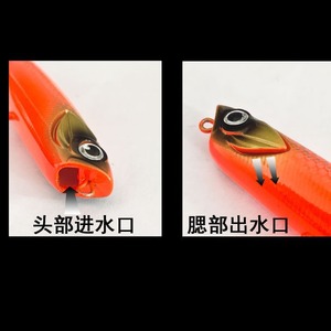 Señuelo de superficie tipo lápiz de 12 cm, flotante, duro, para pesca de lubina, señuelo de superficie de lanzamiento largo, para agua dulce. - Product Image 4