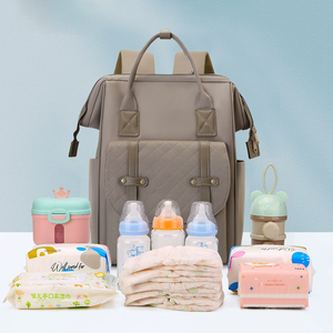 <span class=keywords><strong>Bolsa</strong></span> de Pañales HAIBOWY Ligera para Viajes, Gran Capacidad, Impermeable, para Mamá, Mochila para Pañales de Bebé - Product Image 4