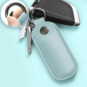 En stock pour <span class=keywords><strong>SanDisk</strong></span> HP Patriot : Étui en cuir pour clé <span class=keywords><strong>USB</strong></span> P1127-05, Housse rectangulaire pour clé <span class=keywords><strong>USB</strong></span> U-Shield avec porte-clés anti-perte - Product Image 4