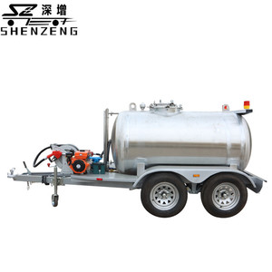 Remorque de réservoir d'eau de Transport de carburant Diesel - Product Image 1