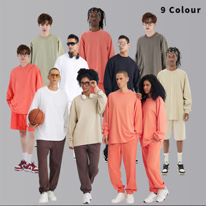 Chemise de base décontractée grande taille pour hommes 100% coton à manches longues avec logo d'automne imprimé de haute qualité - Product Image 1