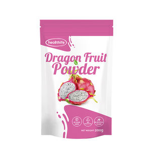 Healthife 100% suda çözünür ejderha meyve tozu dondurularak kurutulmuş beyaz ejderha Pitaya meyve tozu - Product Image 2