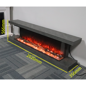 <span class=keywords><strong>Cheminée</strong></span> <span class=keywords><strong>électrique</strong></span> intégrée <span class=keywords><strong>de</strong></span> 100 pouces chauffage à insert <span class=keywords><strong>haut</strong></span> <span class=keywords><strong>de</strong></span> <span class=keywords><strong>gamme</strong></span> RGB moderne 3 vue <span class=keywords><strong>de</strong></span> côté <span class=keywords><strong>cheminée</strong></span> <span class=keywords><strong>de</strong></span> décoration <span class=keywords><strong>de</strong></span> salon à flamme hybride - Product Image 6