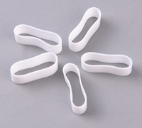 Ekstra geniş büyük açık UV dayanıklı Rubberbands lateks ücretsiz lastik bant elastik dayanıklı siyah lastik bantlar ambalaj için