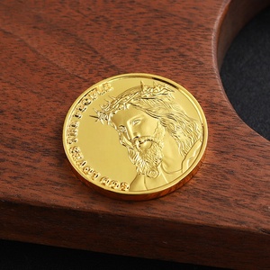 Sản xuất 3D sáng bóng mạ vàng kim loại biểu tượng Đồng Xu Kỷ Niệm tùy chỉnh - Product Image 5