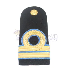High Quality Wholesale Ship Captain officer Shoulder Board Supplier | Ceremonial Uniform Epaulette