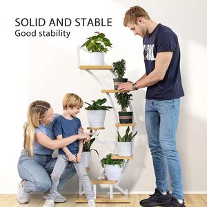 Jinsheng TV <span class=keywords><strong>support</strong></span> mural en métal <span class=keywords><strong>pour</strong></span> plantes intérieur et jardin <span class=keywords><strong>balcon</strong></span> étagère à fleurs <span class=keywords><strong>support</strong></span> de jardinière multicouche <span class=keywords><strong>pour</strong></span> mariage - Product Image 5