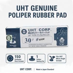 أقراص صنفرة أصلية من UHT Polipers، ورق كاشط دائري 30 مم، وسادة تشطيب معدنية 600 شبكة، ملحقات آلة الطحن - Product Image 1