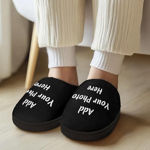 <span class=keywords><strong>Ciabatte</strong></span> in cotone personalizzate per <span class=keywords><strong>casa</strong></span> modello di Design personalizzato con logo personalizzato per donne e uomini - Product Image 3