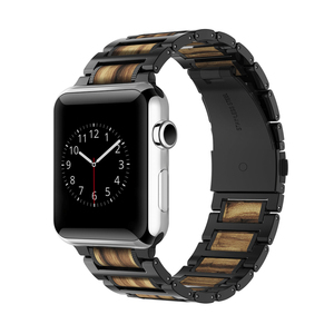 38mm <span class=keywords><strong>42mm</strong></span> 44mm 22mm personalizado impermeable de madera de Metal <span class=keywords><strong>Apple</strong></span> Smart <span class=keywords><strong>Watch</strong></span> banda <span class=keywords><strong>Correa</strong></span> <span class=keywords><strong>para</strong></span> <span class=keywords><strong>Apple</strong></span> <span class=keywords><strong>Watch</strong></span> - Product Image 1