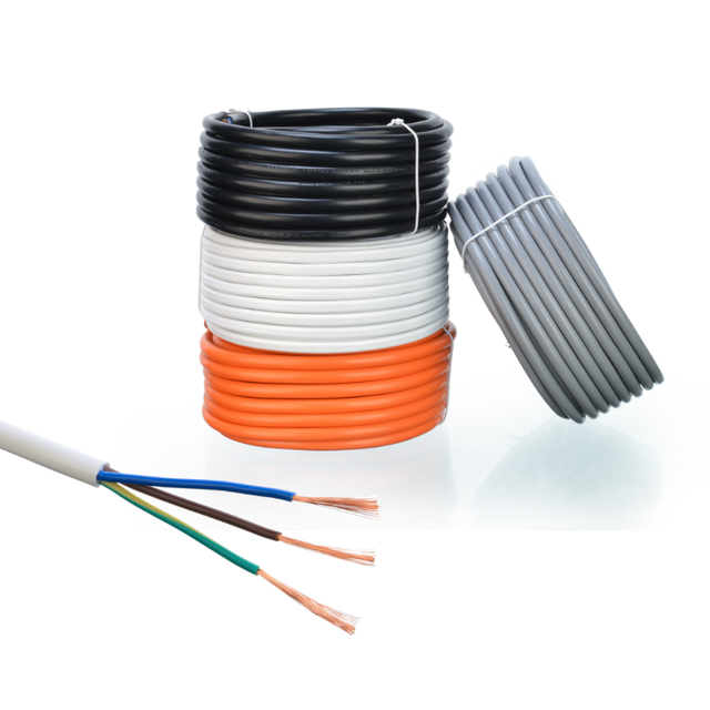 Pure Copper Conductor Pvc Sheath Pvc Insulated Vgv Power Cable Rvv 3x2.5mm2 3x1.5mm2 Electrical Cables for House Wiring