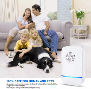 Répulsif antiparasitaire à ultrasons puissant, répulsif électronique contre les moustiques pour la maison, le bureau, l'hôtel, écologique, inodore - Product Image 6