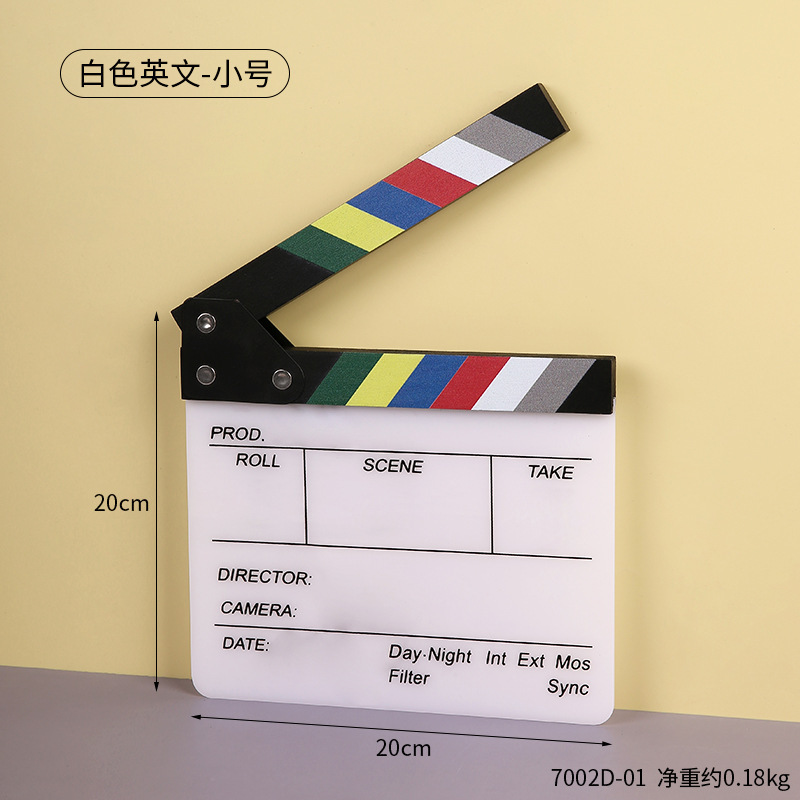 ตัวอักษรภาษาอังกฤษสีขาว - ขนาดเล็ก (อะคริลิก)