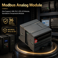 Módulo Analógico Modbus TCP, Diseño de Montaje en Riel DIN para Control de Automatización, Suministro Directo de Fábrica, Módulo de Automatización Industrial OEM