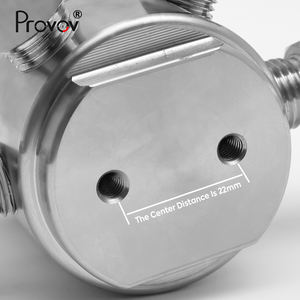 Regulador de gas personalizado, reguladores de presión SS316L de una etapa para hidrógeno, nitrógeno, argón, helio y oxígeno - Product Image 3