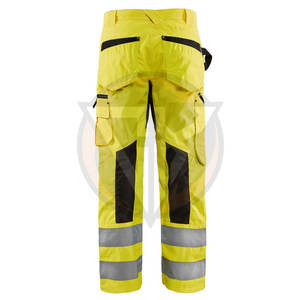 Pantalon de sécurité Cargo réfléchissant haute visibilité durable et léger pour les vêtements de travail pantalon de sécurité bon marché à vendre - Product Image 2