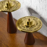 Brûleur d'encens Bakhoor Mabkhara en or, polyvalent, en bois et pierre, Thurible chinois, pour la maison, le yoga, aromatique, anti-odeur, décoratif, fait main