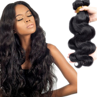 Rambut Asli Kamboja Berkualitas Tinggi, Model Brazilian Hair Weave HD Lurus Pendek Sangat Alami, Bundel Murah untuk Wanita, Pasokan Grosir