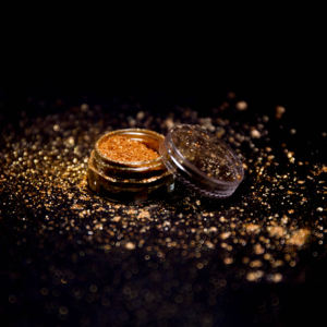 Colorantes de Grado Alimenticio Polvo de Purpurina Dorada Comestible para Bebidas, Pasteles, Píldoras y Goma - Product Image 3