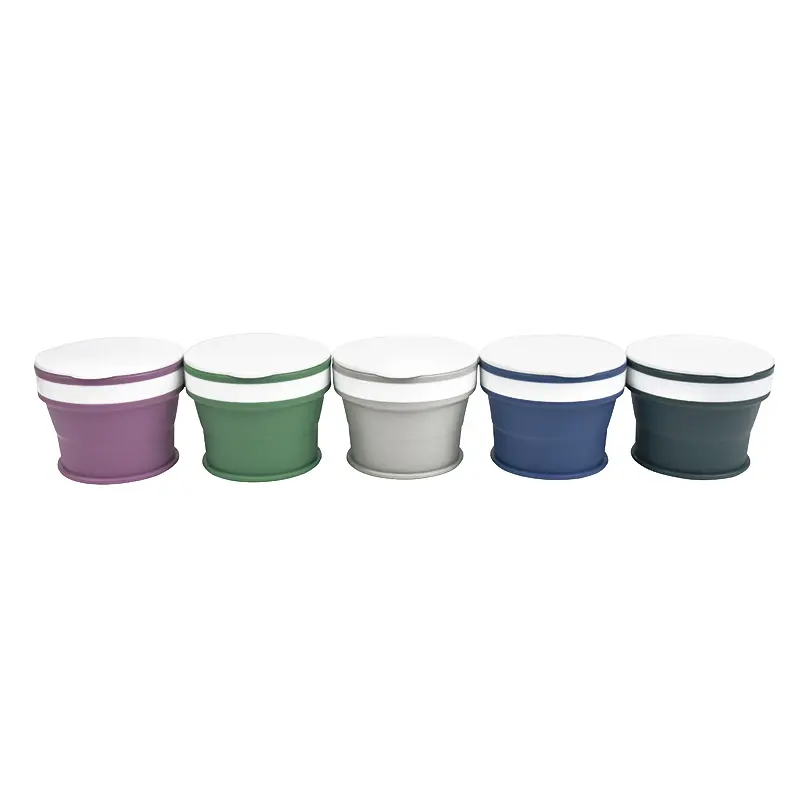 Collapsible Hot Selling Silicone Coffee Cup Portable Silicone Wine Cup