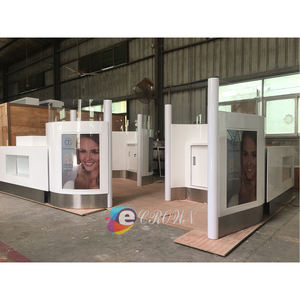 خزانة أسنان فاخرة بنمط أوروبي حديث تميز بتصميم رائع من زجاج مصنّع من مكونات أصلية - Product Image 3