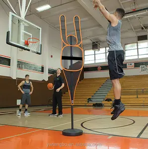 定制网状后卫假人教练篮球训练设备后卫篮球训练人体模型