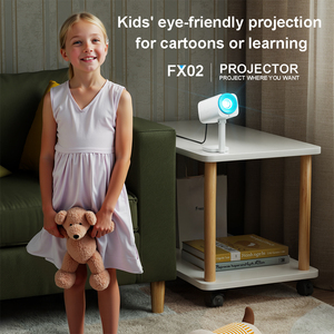 Mini proyector de vídeo Android inteligente de cine en casa portátil MINI 720P de diseño súper agradable con soporte ajustable - Product Image 4