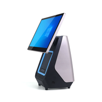 Sistema de Terminal Punto de Venta Personalizado de 15.6 Pulgadas, Caja Registradora con Impresora para Restaurante, Supermercado